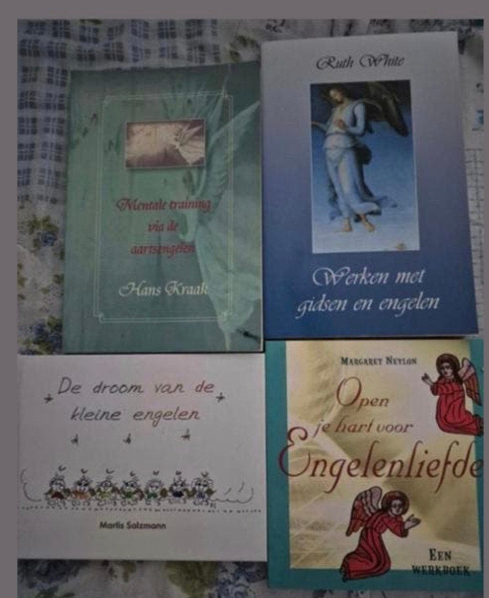 4 boeken over engelen en spiritualiteit, Ophalen of Verzenden