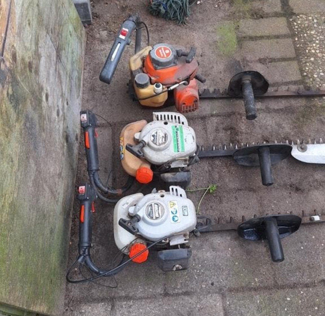 Heggenscharen 3 stuks opknappers
Compleet, Ophalen, Gebruikt, Elektrisch
