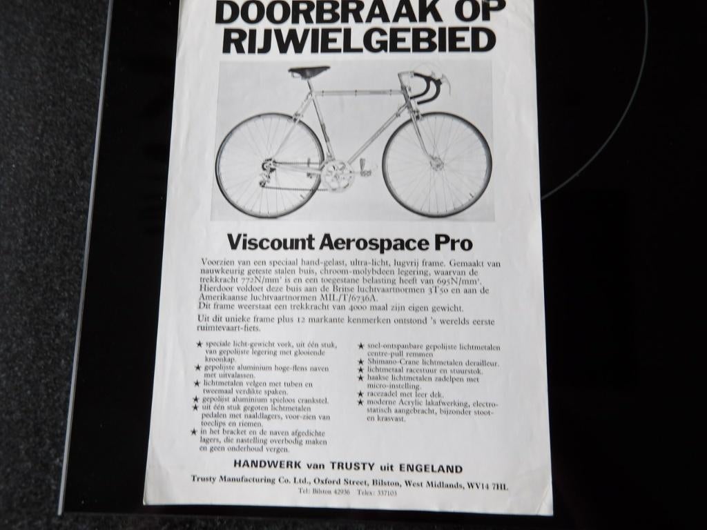 Folder Viscount Aerospace Pro, Verzenden, Zo goed als nieuw