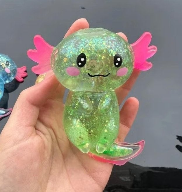 Squishy Salamander / Axolotl (9cm), Ophalen of Verzenden, Nieuw