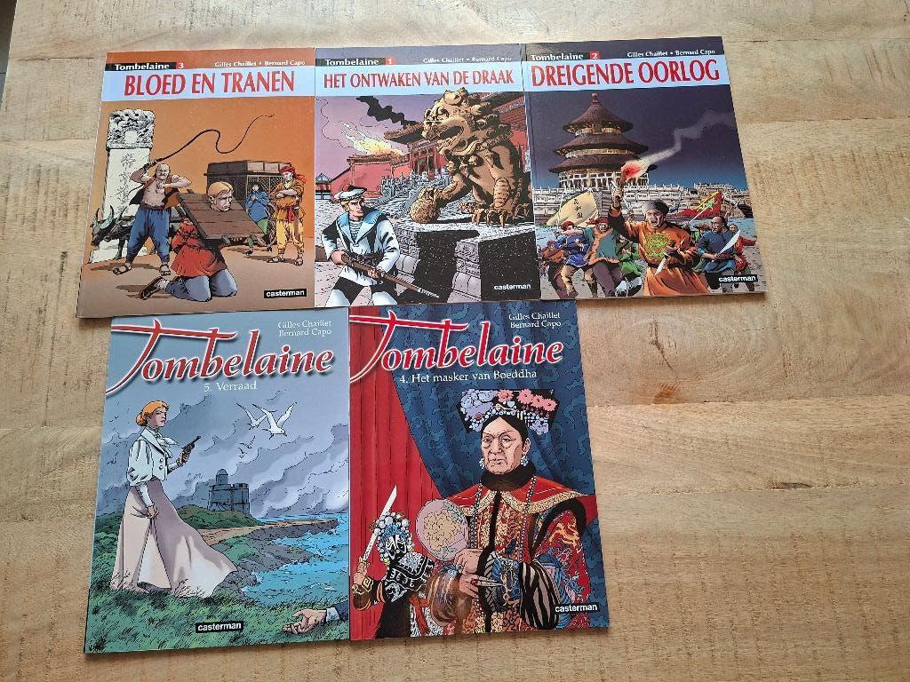 Tombelaine 5 delen compleet Chaillet en Capo, Eén stripboek, Ophalen of Verzenden, Nieuw, Gilles Chaillet