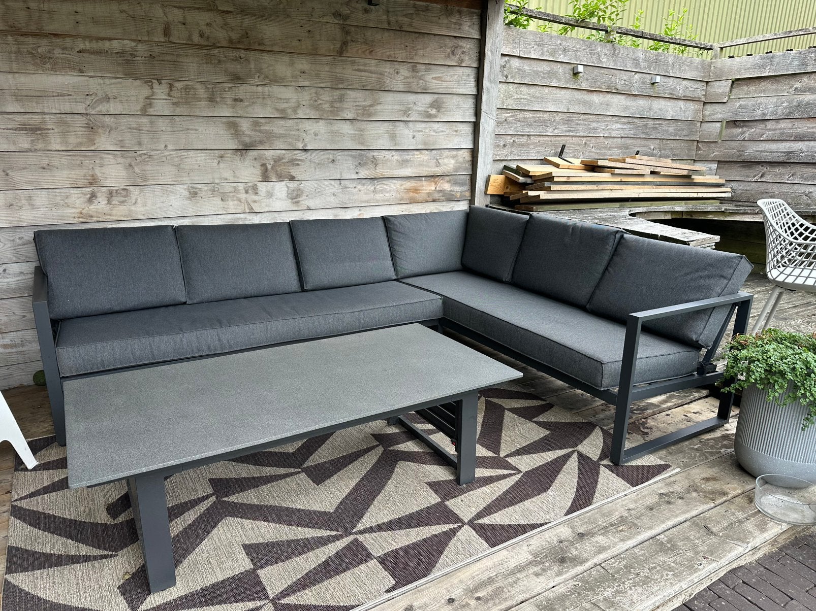 Lounge set Vonge 6 persoons, Ophalen, Zo goed als nieuw