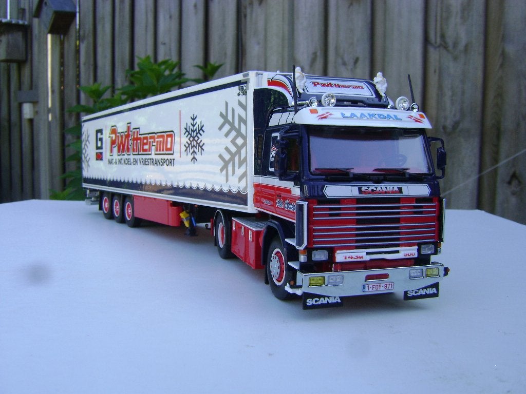Tekno Scania 3 Serie 4x2  Peter Wouters, Ophalen of Verzenden, Zo goed als nieuw, Bus of Vrachtwagen, Tekno