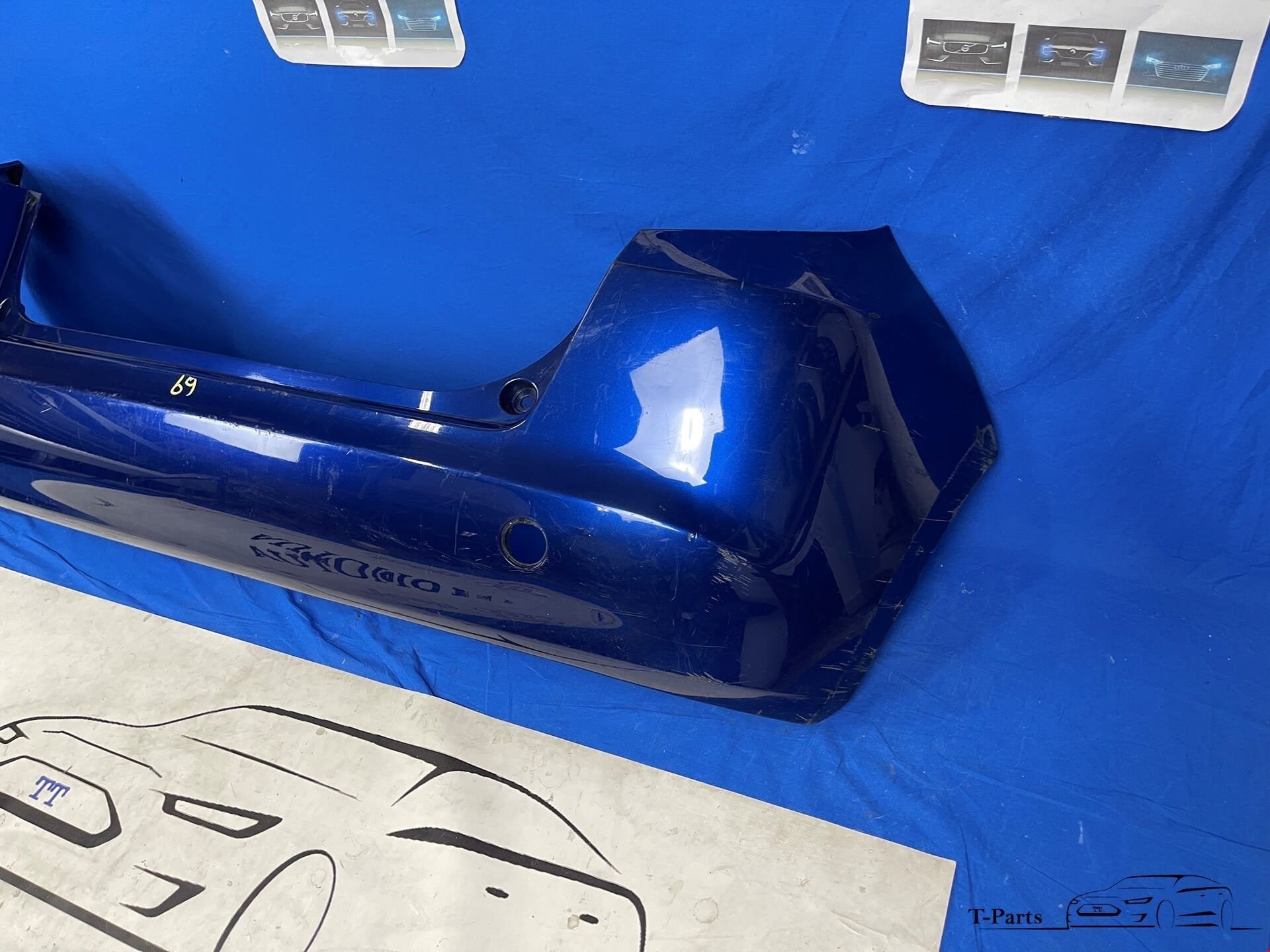 Honda jazz achterbumper origineel, Auto-onderdelen, Ophalen of Verzenden, Achter, Bumper, Fabrikantstraat 1
1000 AA  Amsterdam