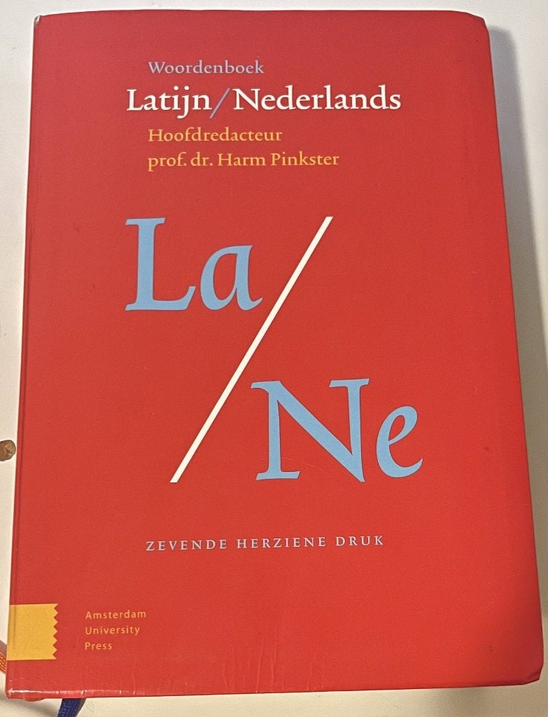 Woordenboek Latijn/Nederlands - Zevende herziende Druk, Ophalen of Verzenden, WO, Alpha, Gelezen