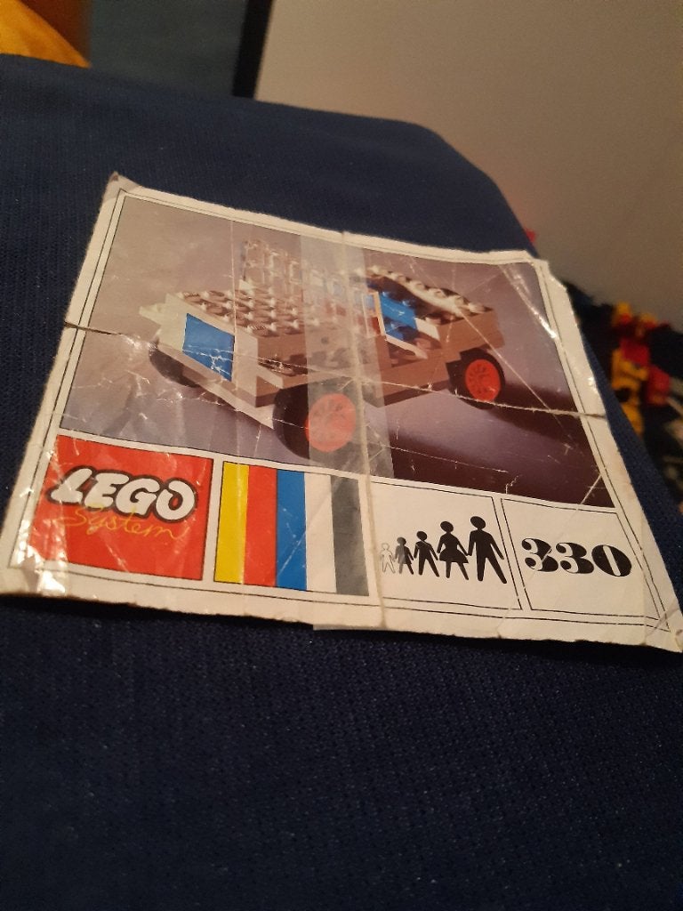 Lego 330 met boekje., Kinderen en Baby's, Speelgoed | Duplo en Lego, Ophalen of Verzenden, Zo goed als nieuw