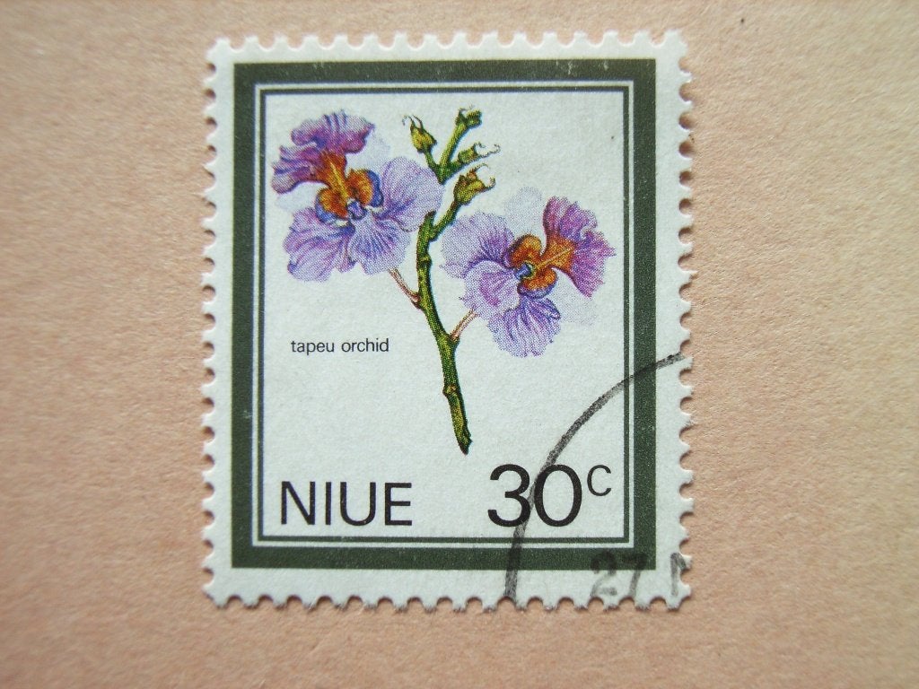 RK   Eng Geb Niue 108, Ophalen of Verzenden, Gestempeld