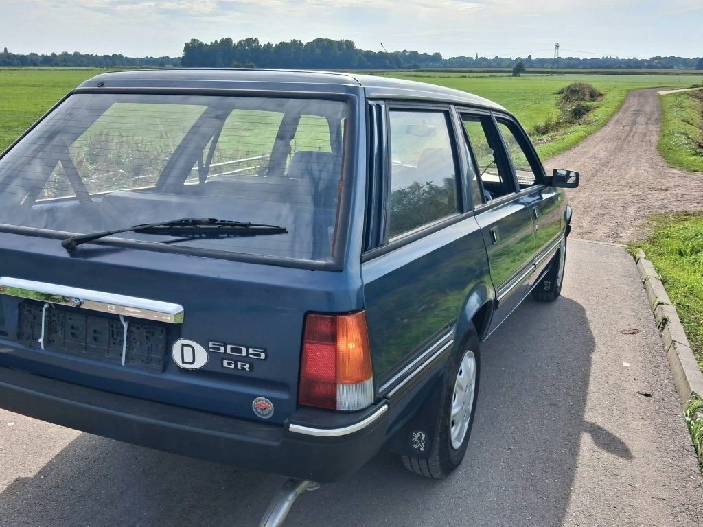 peugeot 505 familiale LPG 1986 BELASTINGVRIJ 5bak stuurbekr., foto 7