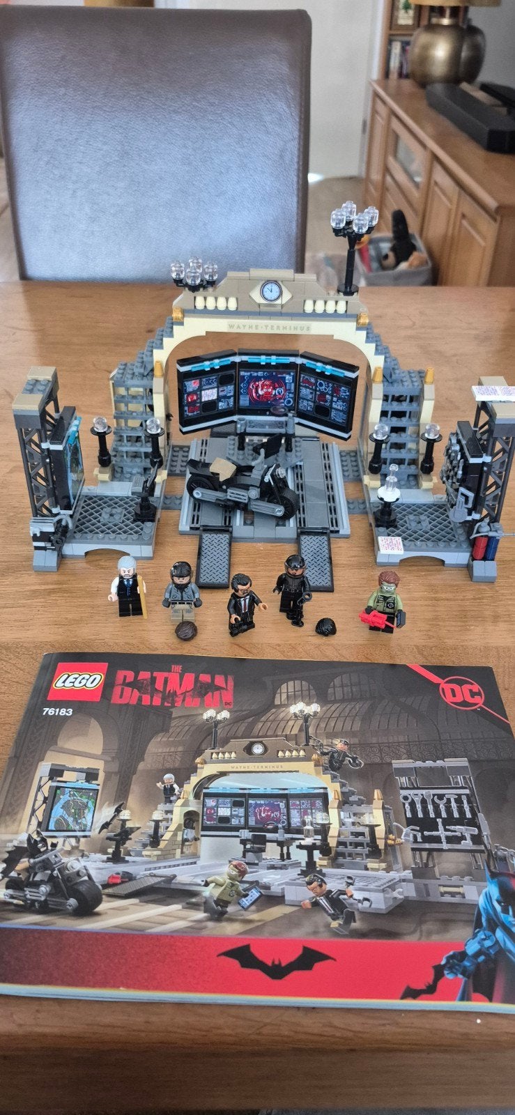 LEGO The Batman Batcave: The Riddler Face-off 76183, Ophalen of Verzenden, Zo goed als nieuw, Overige merken