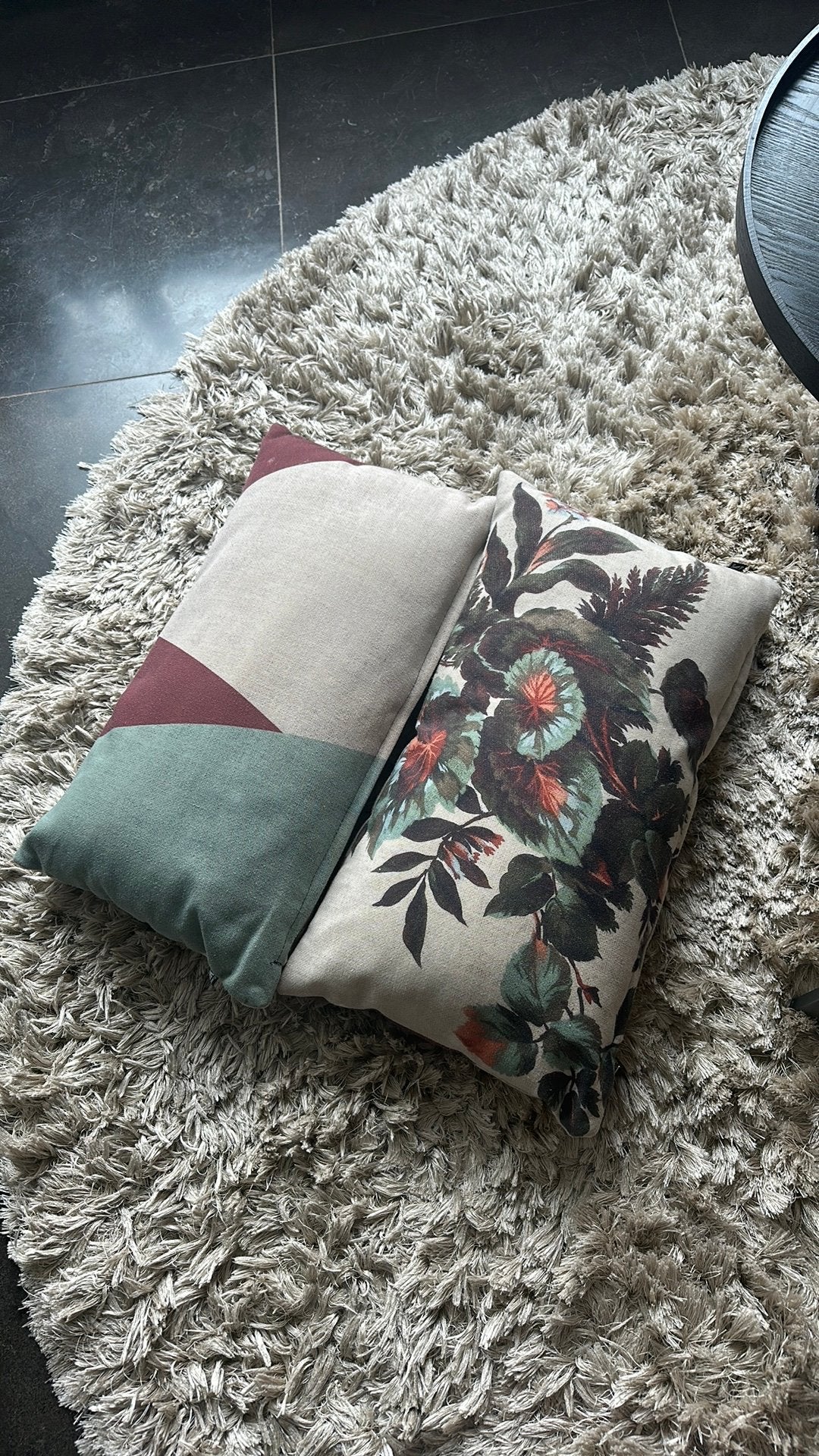 Hk living kussens, Ophalen, Zo goed als nieuw, Beige, Vierkant