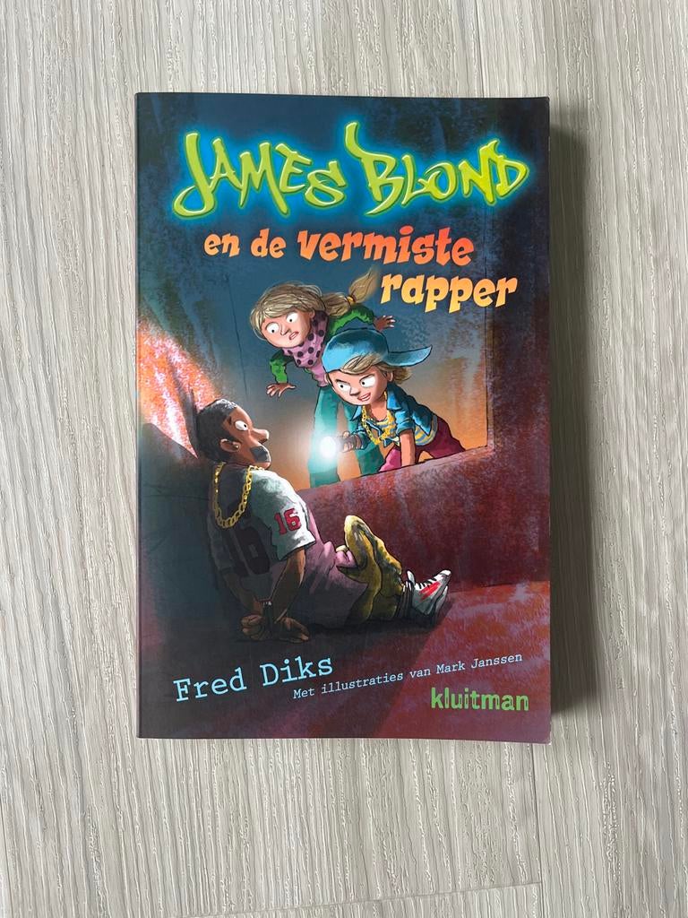 James Blond en de vermiste rapper - Fred Diks, Ophalen of Verzenden, Zo goed als nieuw, Fictie algemeen