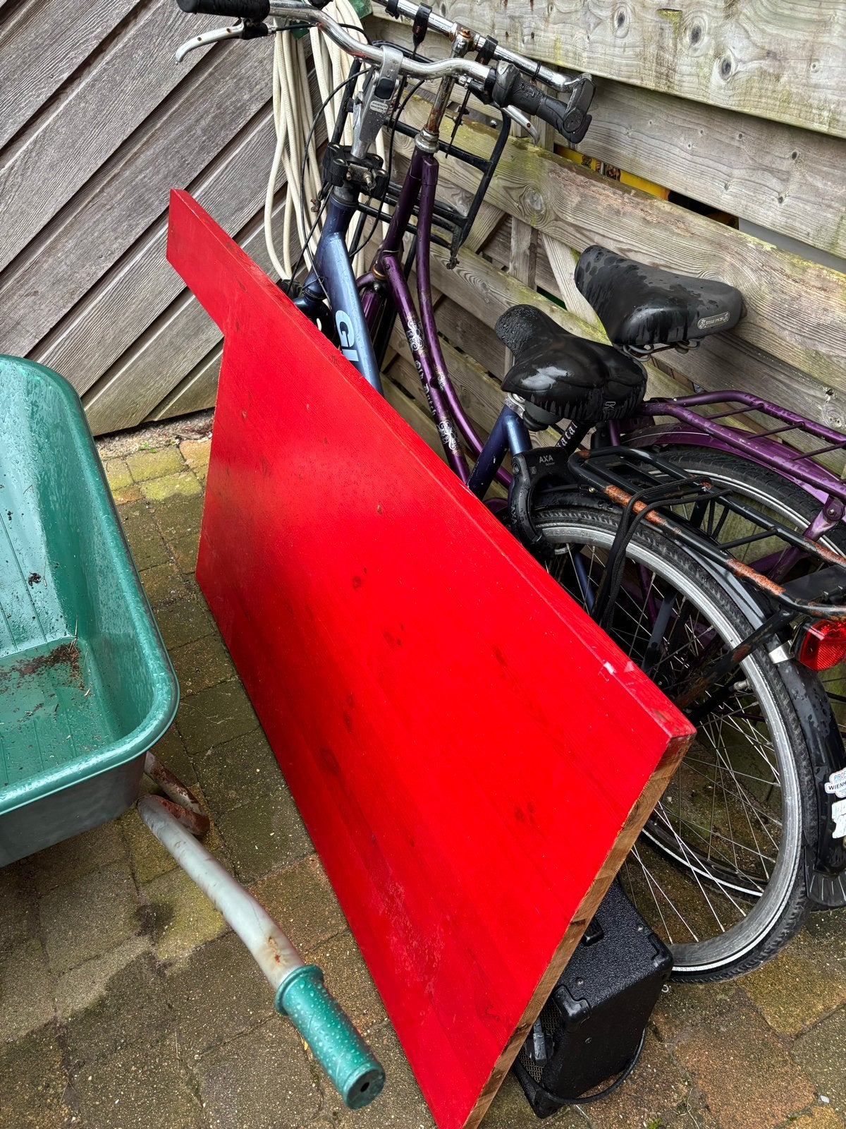 Massief houten blad, Doe-het-zelf en Verbouw, Ophalen, Gebruikt, 25 tot 50 mm, Overige typen