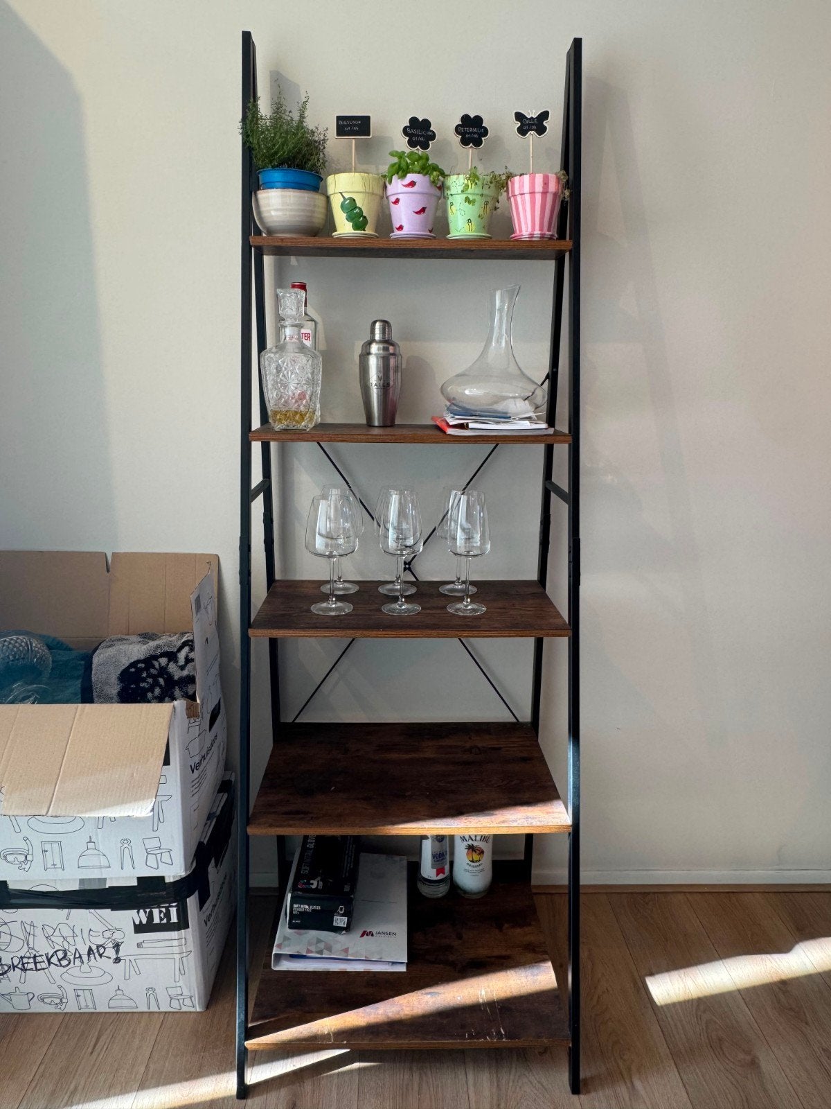 Stelling kast, Huis en Inrichting, Kasten | Stellingkasten, Ophalen, Gebruikt