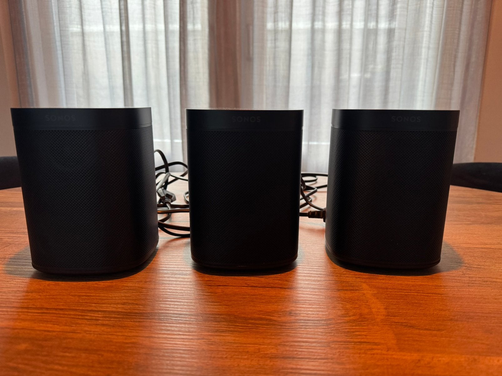 Sonos one sl black 3x, Ophalen of Verzenden, Zo goed als nieuw, Minder dan 60 watt, Sonos