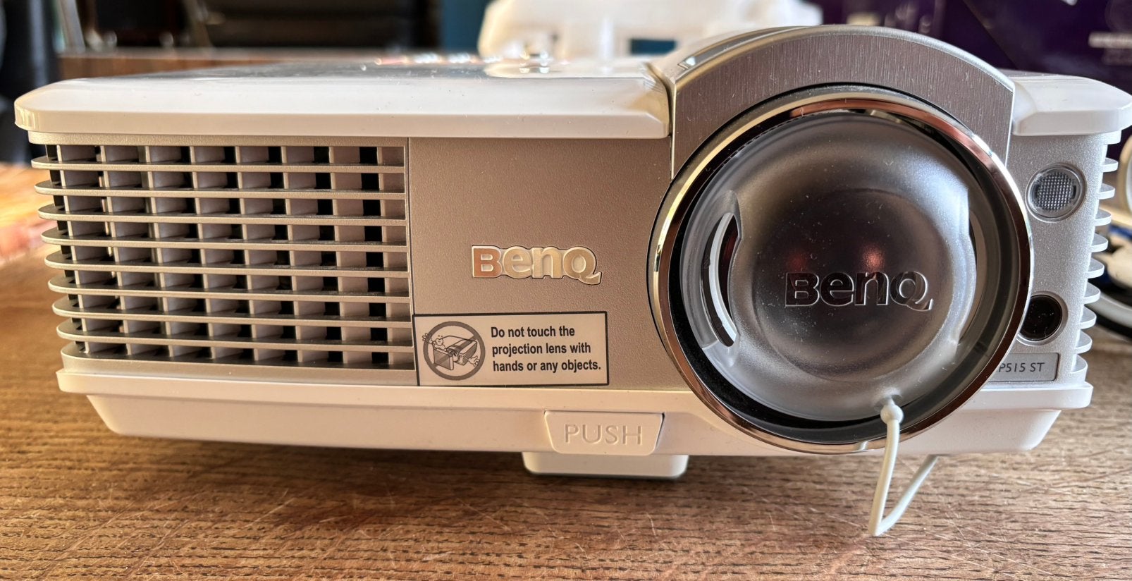 BenQ digital projector MP515ST, Ophalen, Zo goed als nieuw, LED