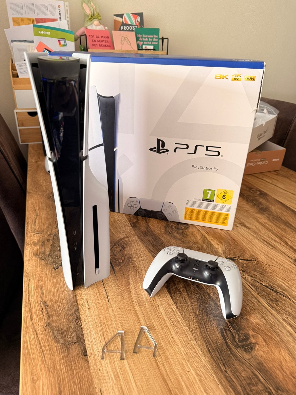 PlayStation 5 slim met disc en 1 TB opslag, Ophalen, Zo goed als nieuw