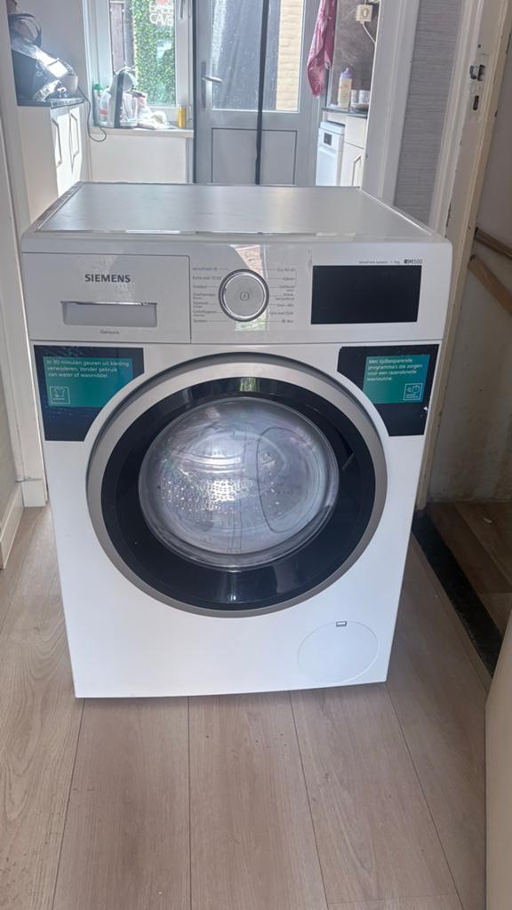 Siemens iQ500 Wasmachine en Condensdroger Set, Witgoed en Apparatuur, Minder dan 85 cm, Ophalen of Verzenden, Zo goed als nieuw