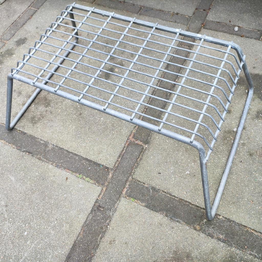 Degelijk stalen RVS caravan camper opstap, rooster 30 x 50, Ophalen of Verzenden, Zo goed als nieuw