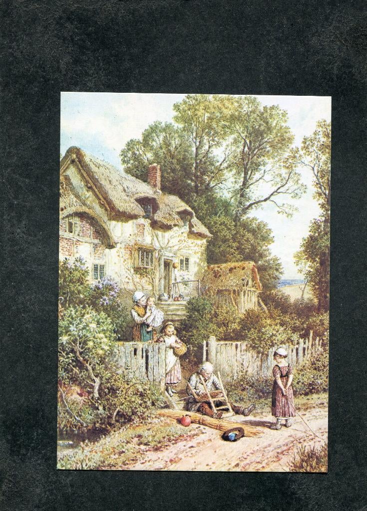 Ansicht Myles Birket Foster - The Chair Mender, Verzamelen, Verzenden, 1980 tot heden, Ongelopen