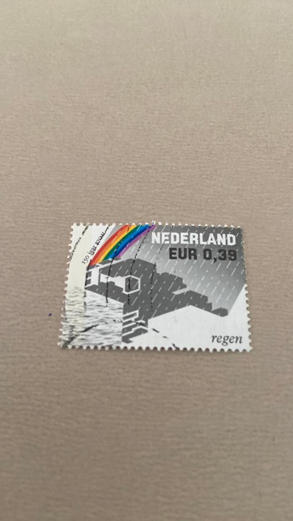 Nederland, Ophalen of Verzenden, Gestempeld