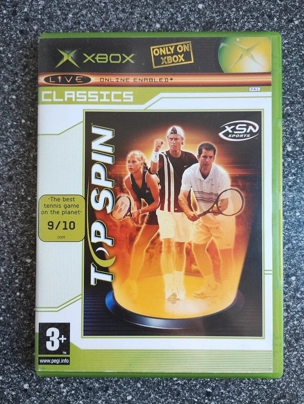 Top Spin (Classics), Spelcomputers en Games, Verzenden, 1 speler, Zo goed als nieuw, Vanaf 3 jaar