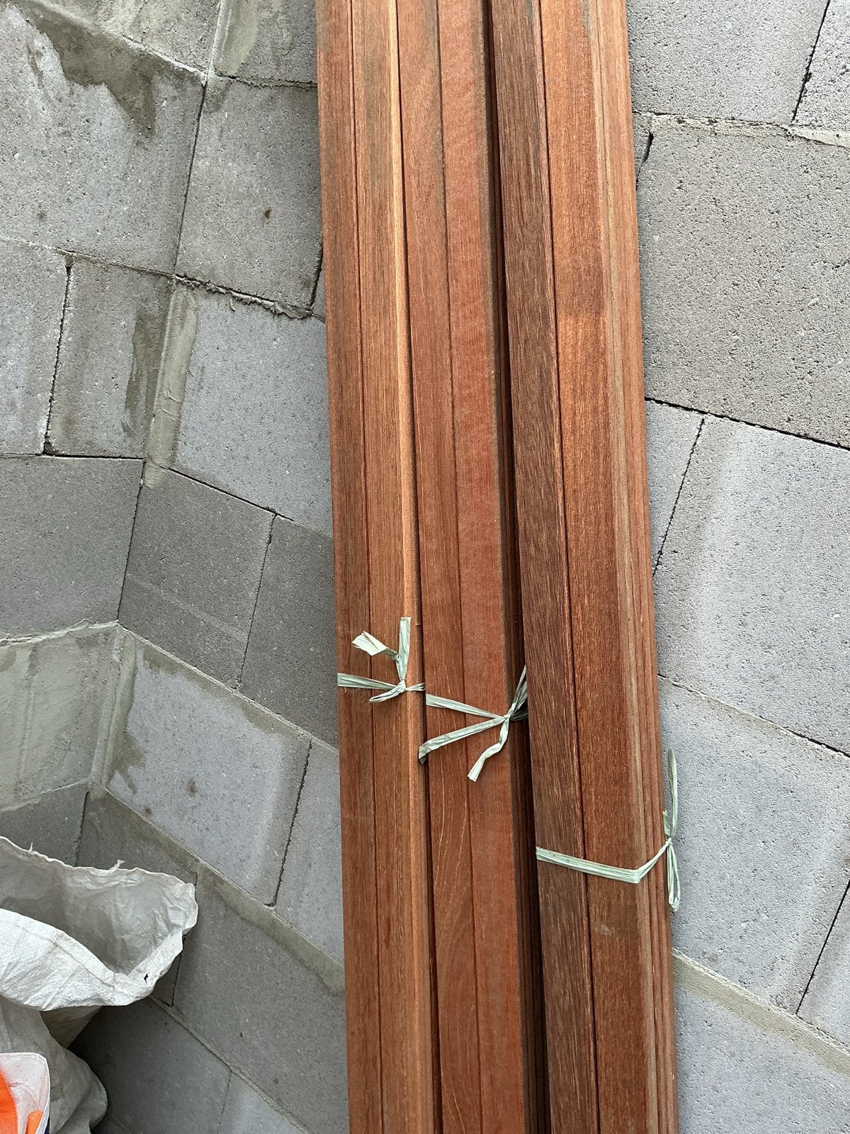 Hardhouten Bankirai Latten 3x10 stuks, Ophalen, Minder dan 30 cm, 100 cm of meer, Nieuw