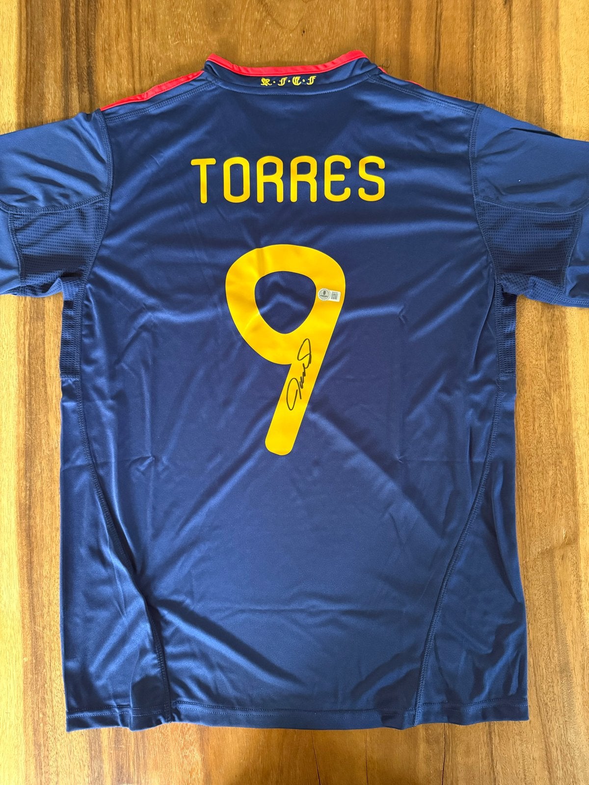 Gesigneerd Fernando Torres Spanje WK 2010 Shirt, Ophalen of Verzenden, Nieuw, Buitenlandse clubs, Shirt