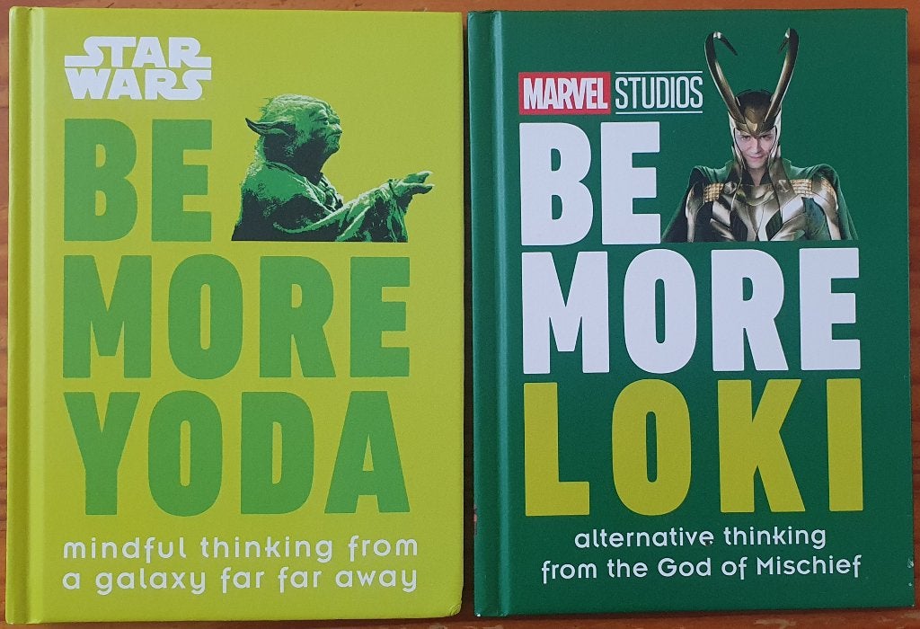 Be More Yoda + Be More Loki boeken, Ophalen of Verzenden, Zo goed als nieuw, Overige onderwerpen