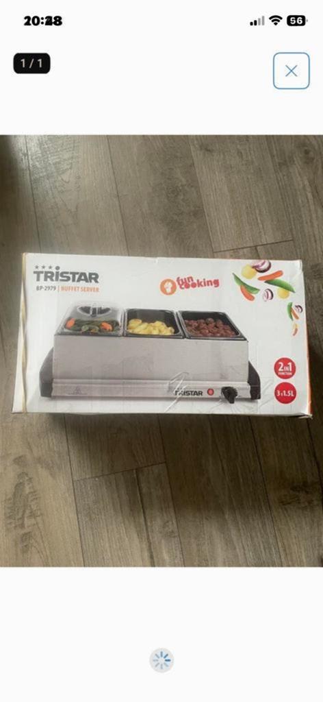 Tristar buffetwarmer, Ophalen, Overige typen, Metaal, Overige merken