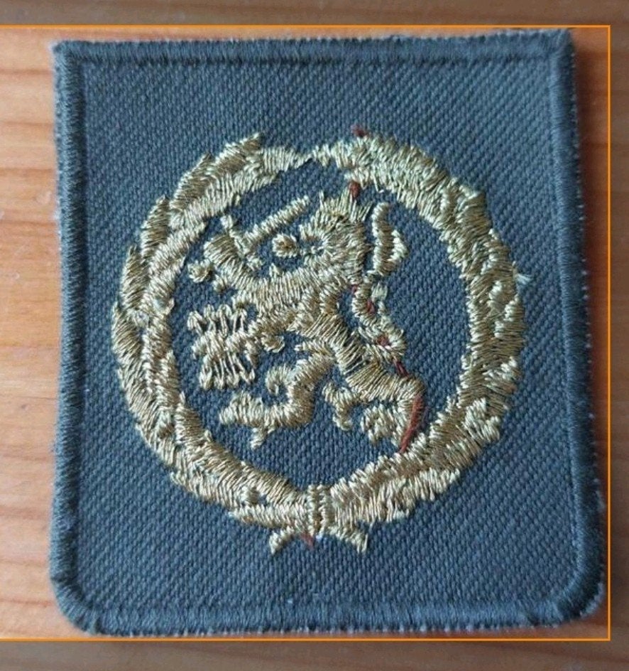 Defensie individueel bekwaamheids borstembleem, Ophalen of Verzenden, Landmacht, Nederland, Embleem of Badge