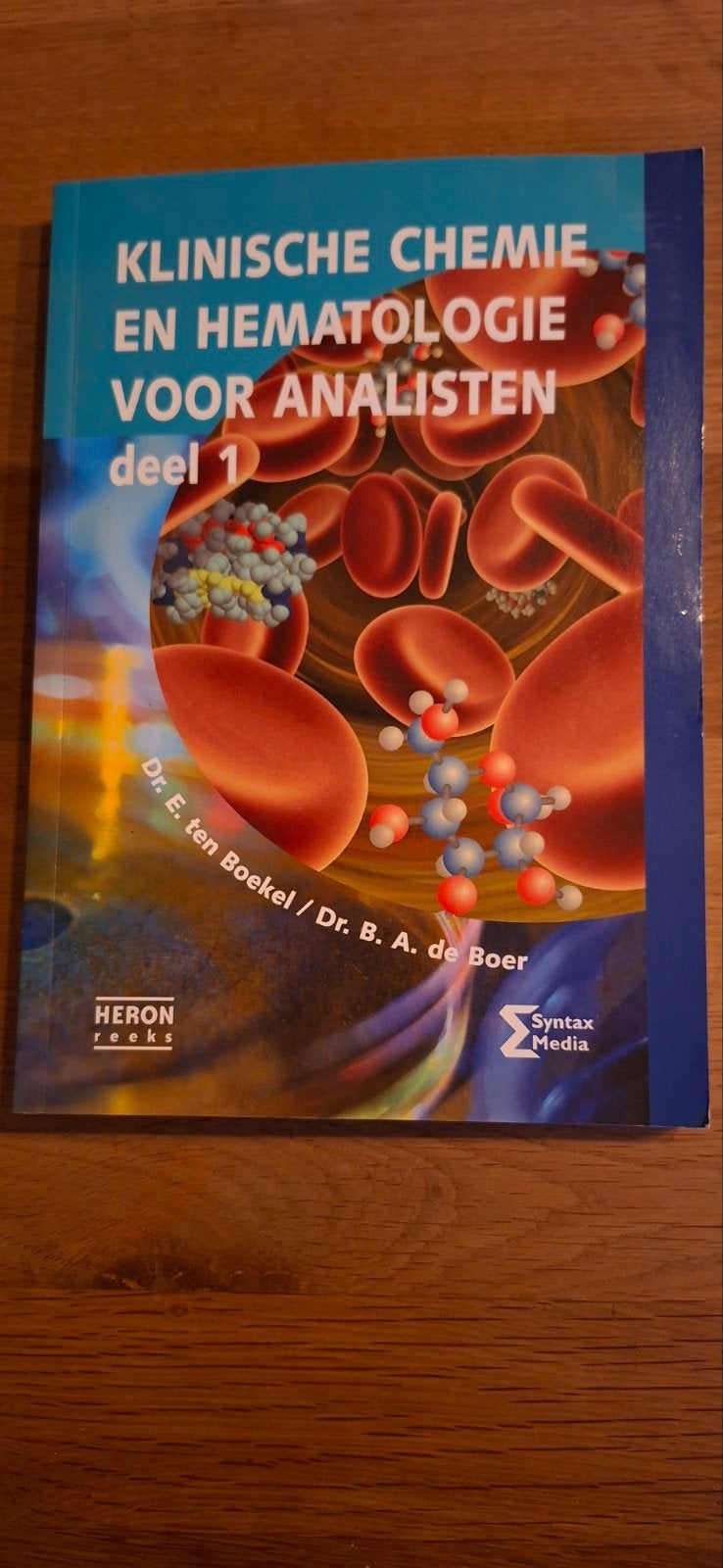 Klinische chemie en hematologie voor analisten deel 1, Boeken, Gelezen, Verzenden, E. ten Boekel / B.A. de Boer, HBO