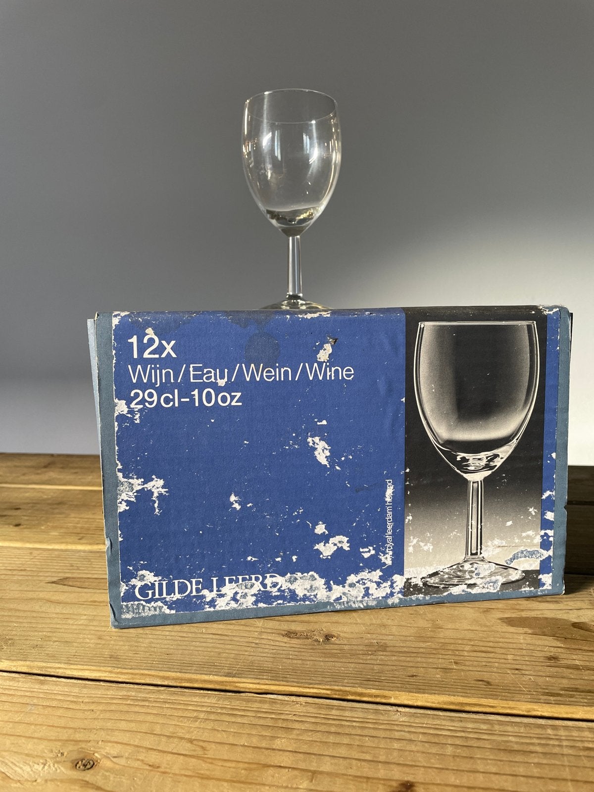 Royal Leerdam Gilde wijnglazen 29cl - 12 stuks nieuw, Glas of Glazen, Overige merken, Nieuw, Ophalen of Verzenden