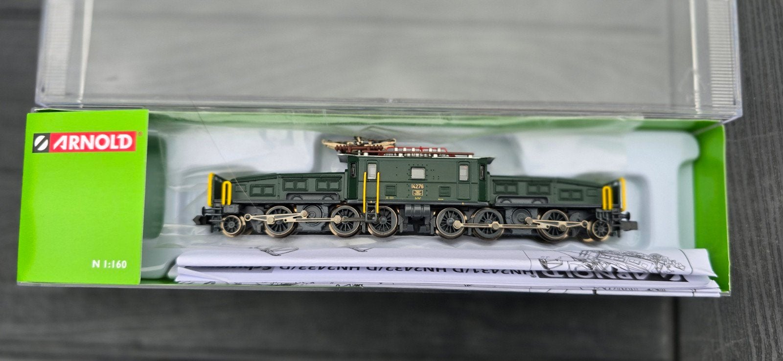 Arnold HN2433 SBB Rangeerkrokodil Nem. Top ovp., Hobby en Vrije tijd, Modeltreinen | N-Spoor, Arnold, Gelijkstroom, Ophalen of Verzenden