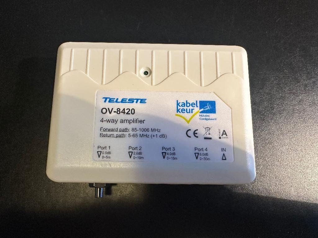 tv singnaal versterker, Ophalen of Verzenden, Zo goed als nieuw, Minder dan 60 watt, Overige merken