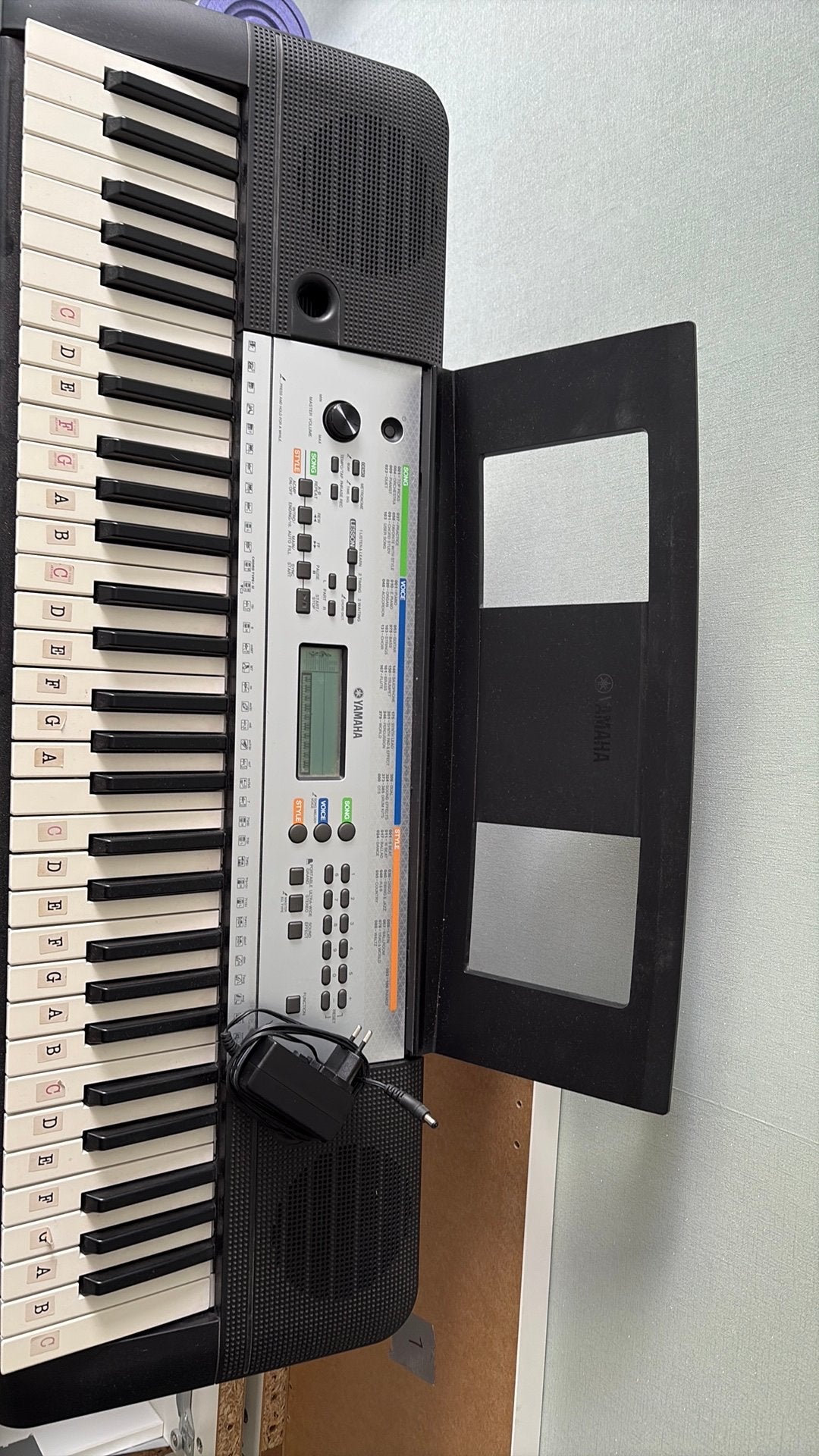 Yamaha YPT-255, Ophalen, 61 toetsen, Yamaha, Zo goed als nieuw