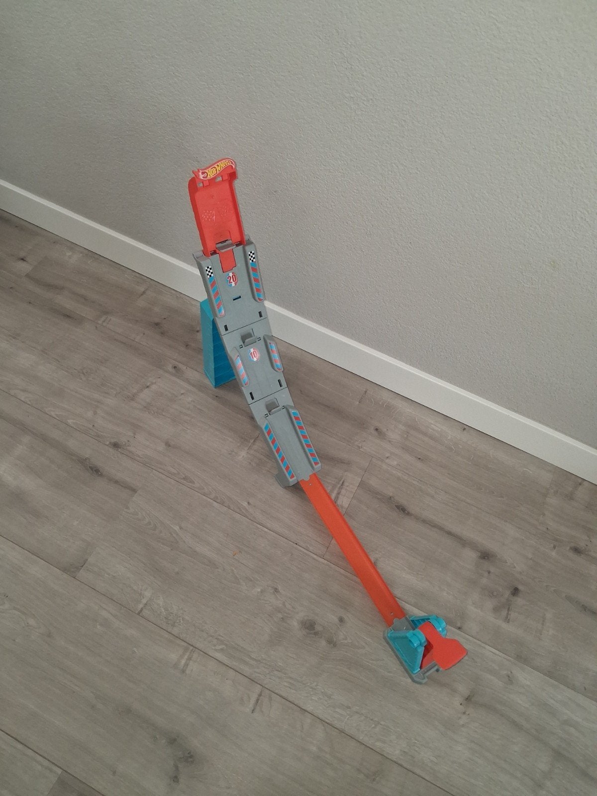 Hot Wheels baan, Kinderen en Baby's, Speelgoed | Racebanen, Ophalen, Zo goed als nieuw, Handmatig, Hot Wheels