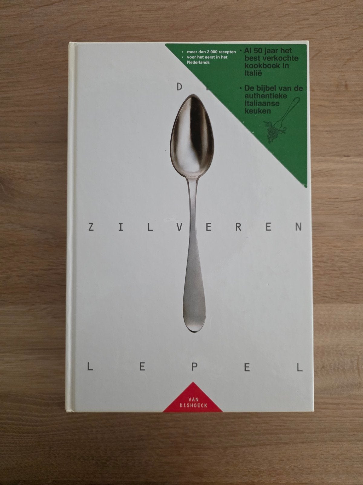 De Zilveren Lepel - Het beste Italiaanse kookboek, Boeken, Zo goed als nieuw, Italië, Onbekend, Tapas, Hapjes en Dim Sum