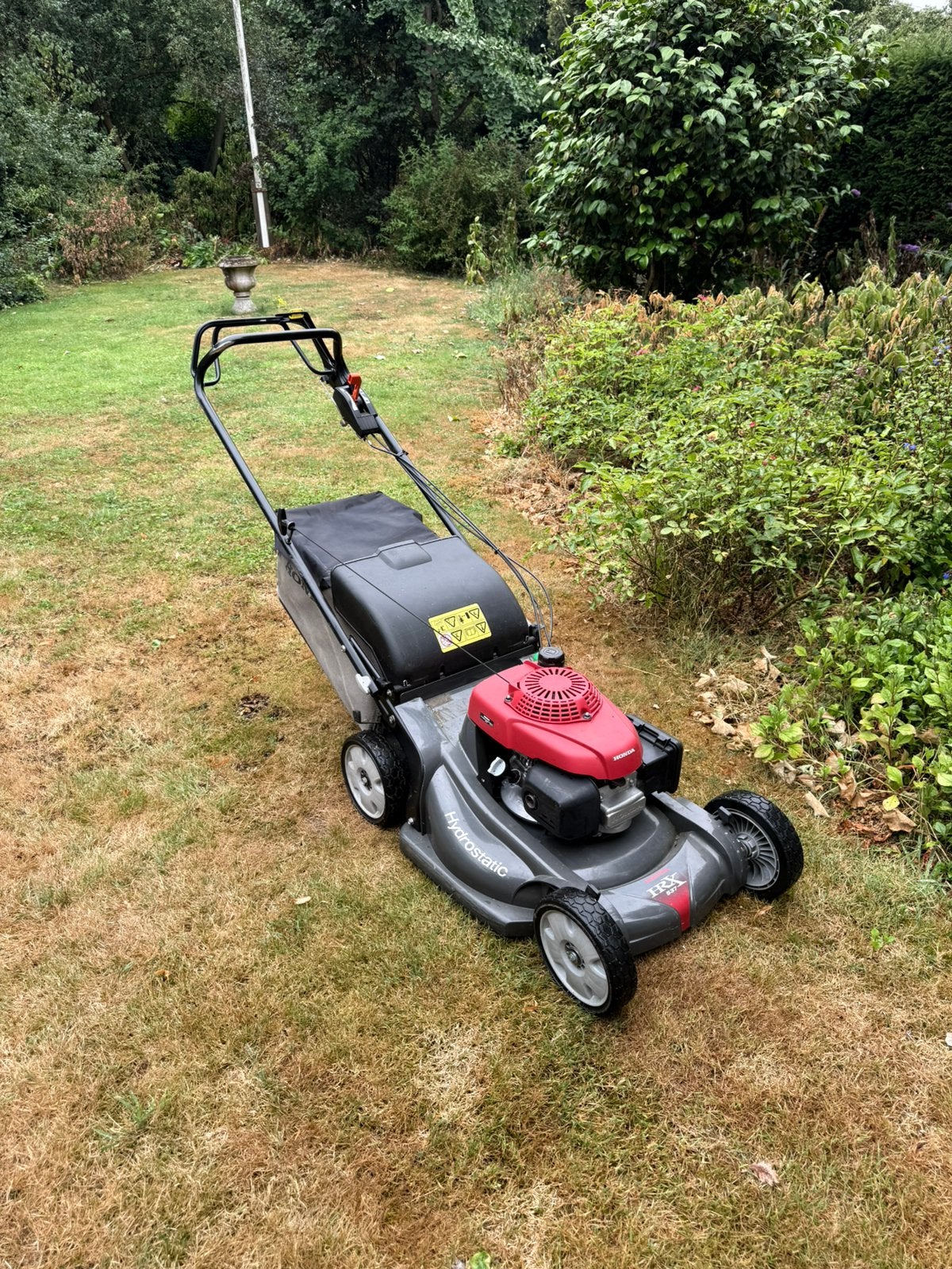 Grasmaaier Honda HRX537 HY - Hydrostatic, Tuin en Terras, Ophalen, Cirkelmaaier, Honda, Gebruikt