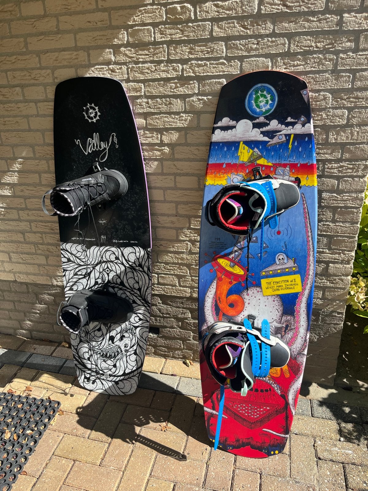 Slingshot Wakeboard met bindingen, Ophalen, Gebruikt, Board en Schoenen