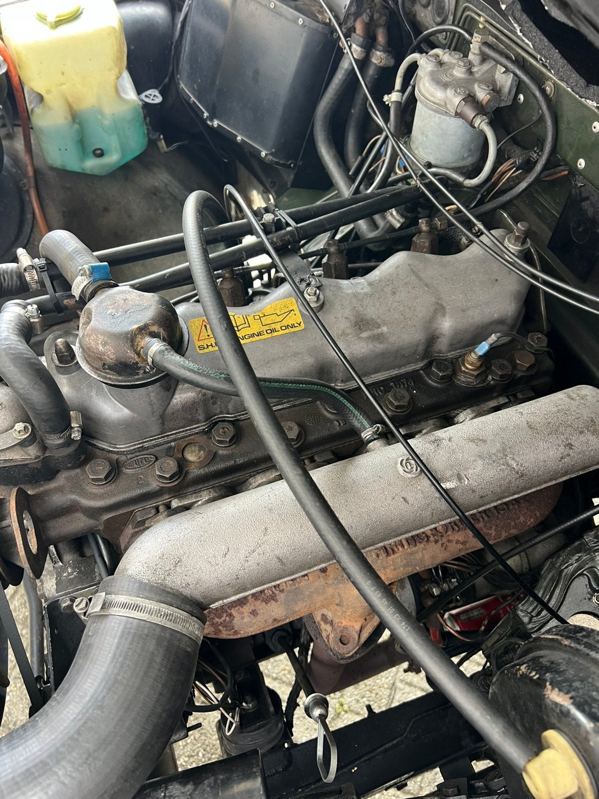 Land Rover 2.5 NA Diesel motor (Blow-By probleem), Ophalen, Gebruikt, Land Rover