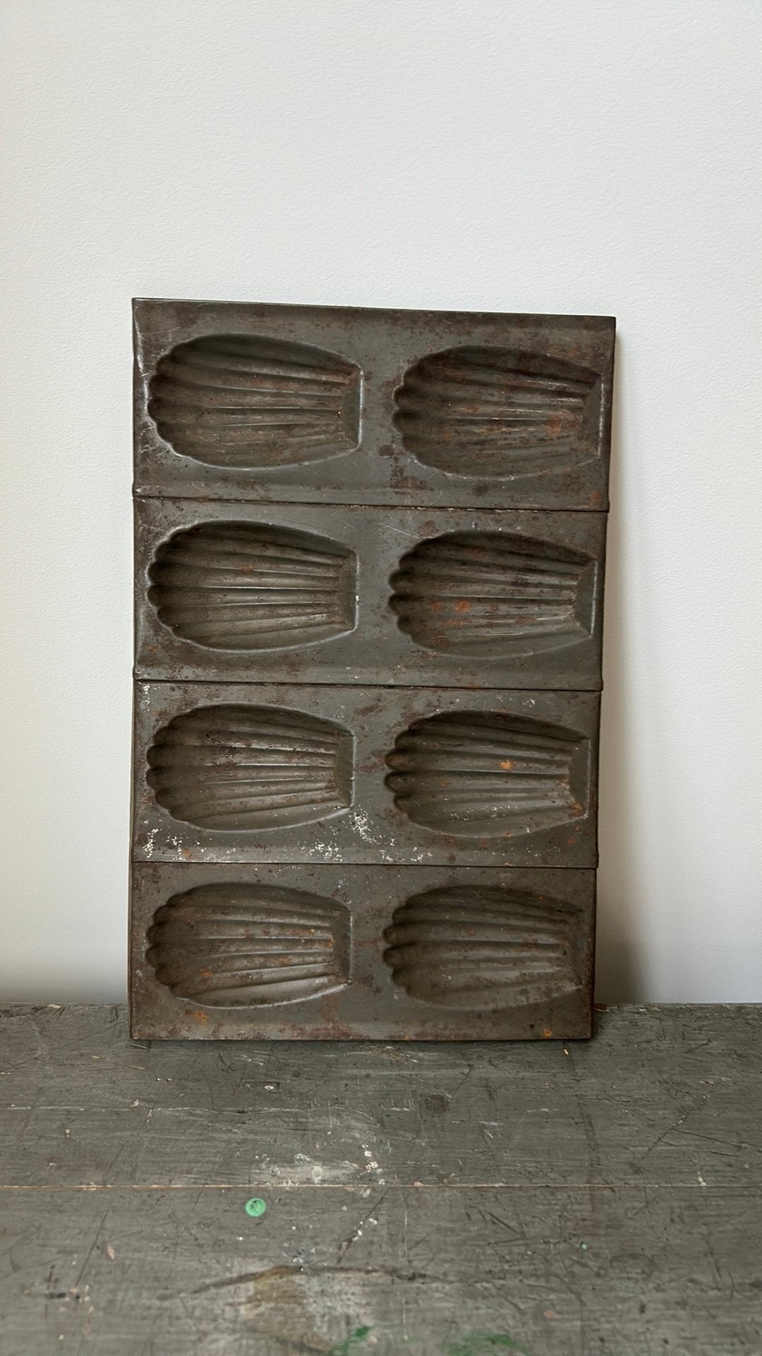 Brocante Franse madeleinevorm, Antiek en Kunst, Curiosa en Brocante, Ophalen of Verzenden