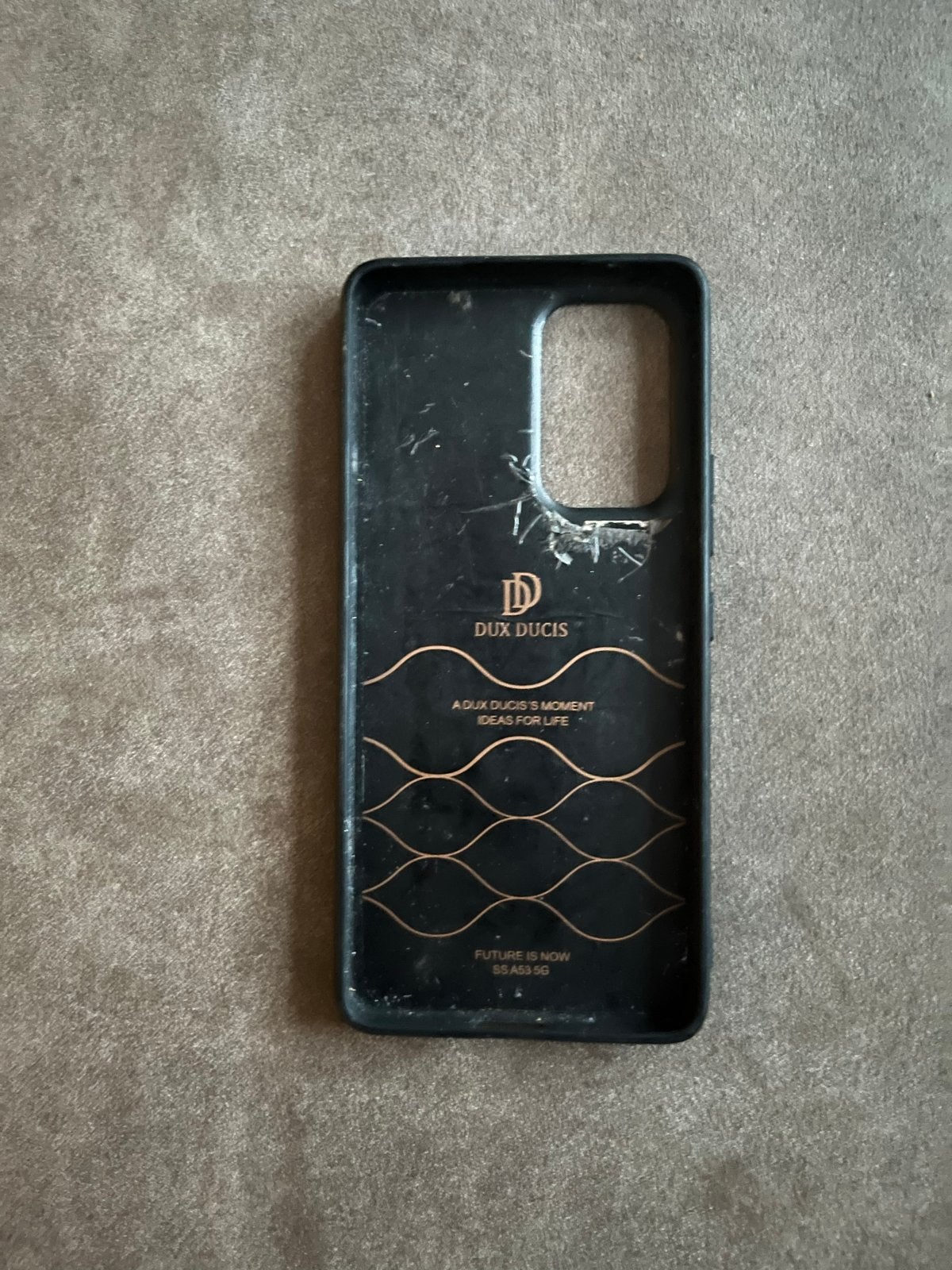 Samsung Galaxy A53 5G Hoesje - Zwart Dux Ducis, Ophalen, Gebruikt, Overige modellen, Hoesje of Tasje