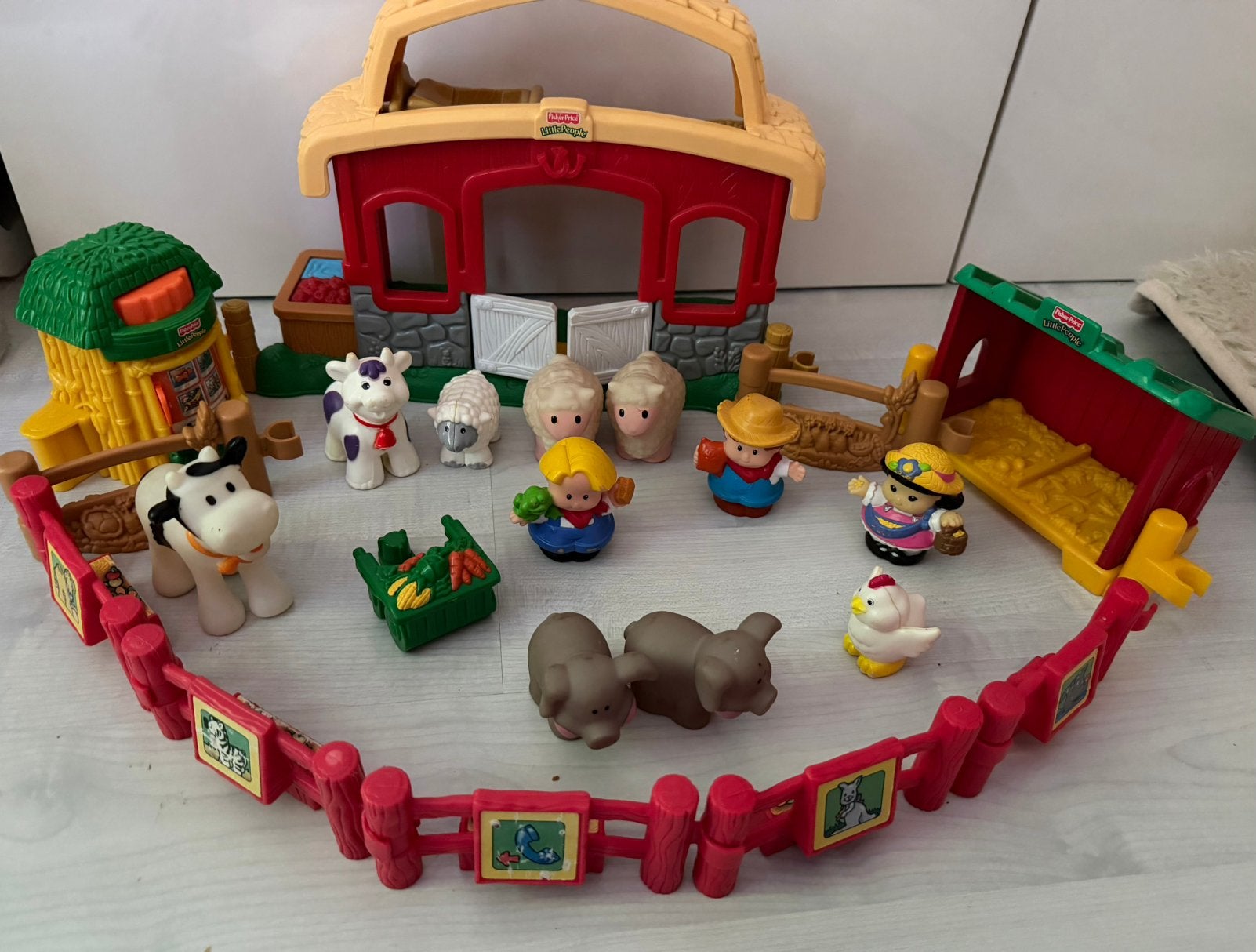 Little people boerderij set, Ophalen of Verzenden, Zo goed als nieuw, Speelset, Met geluid