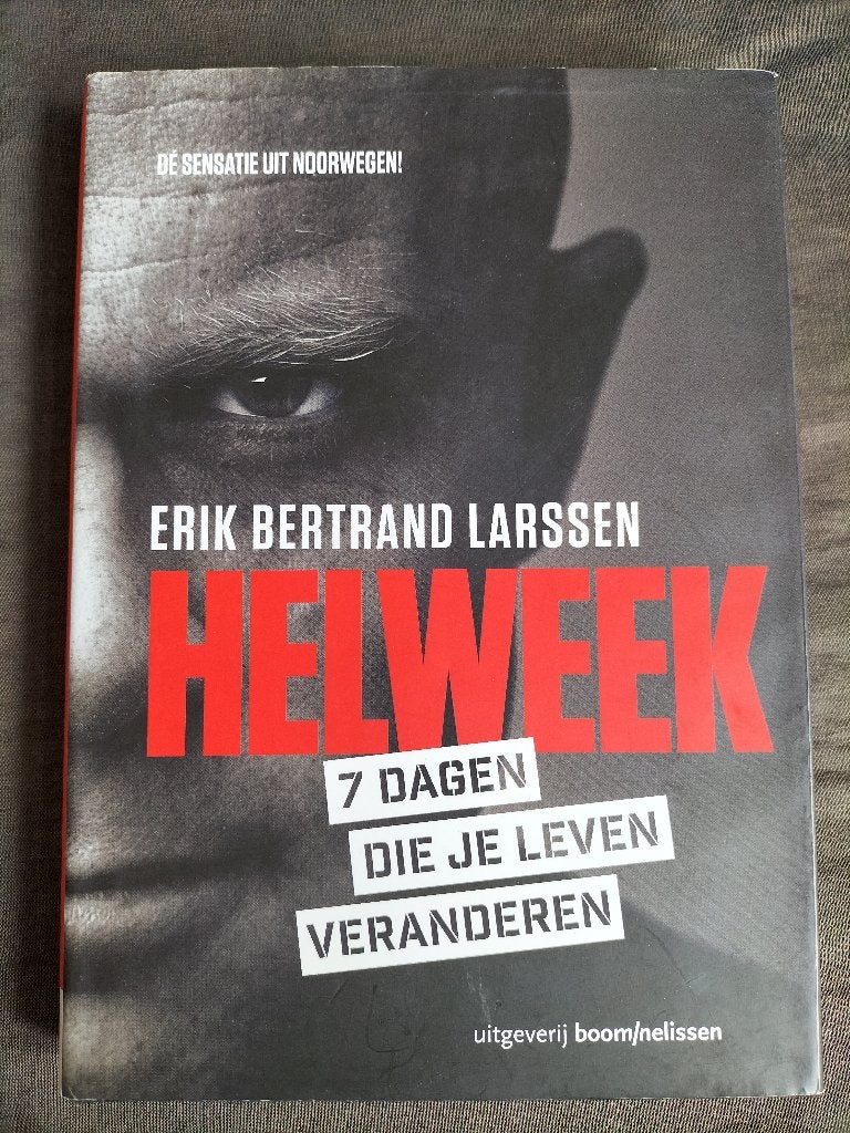 E.B. Larssen - Helweek - 7 dagen die je leven veranderen, Ophalen of Verzenden, Zo goed als nieuw, Erik Bertrand Larssen