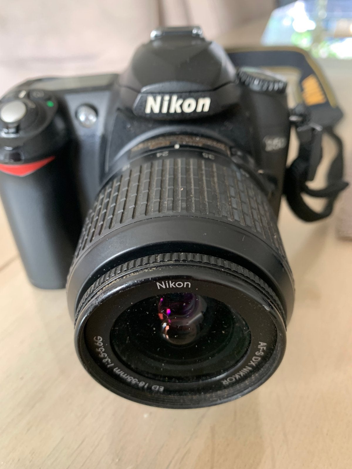 Nikon fototoestel, Audio, Tv en Foto, Fotocamera's Analoog, Ophalen of Verzenden, Gebruikt, Spiegelreflex, Canon