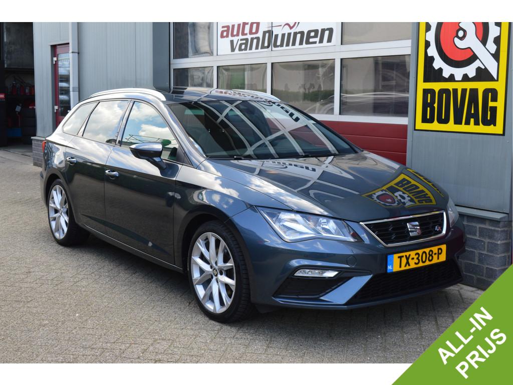 SEAT Leon ST 2.0 TSI FR Business Intense O.a: Pano dak, PDC,, Gebruikt, Leon, Leder en Stof, Origineel Nederlands