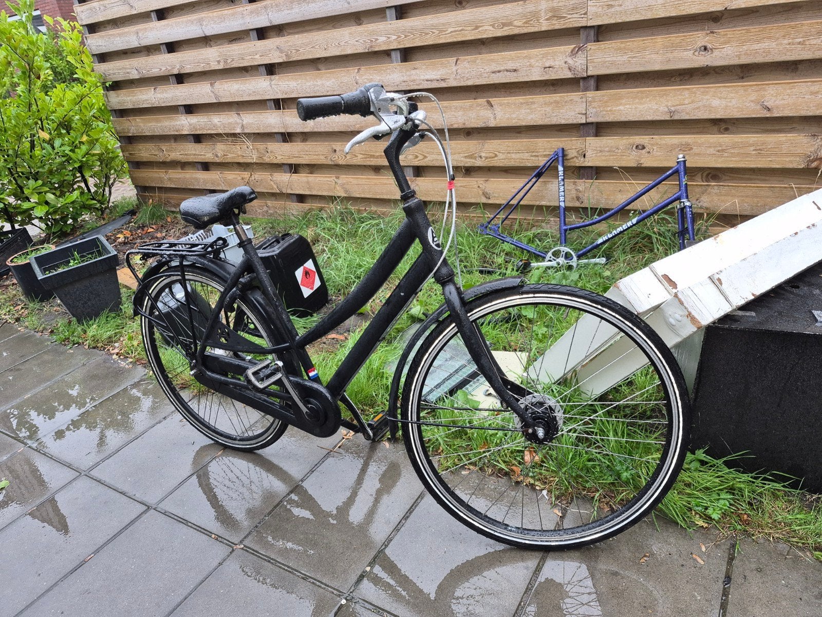 Avalon Damesfiets 7 versnellingen, gesloten kettingkast, Fietsen en Brommers, 53 tot 56 cm, Versnellingen, Zo goed als nieuw, Trommelrem