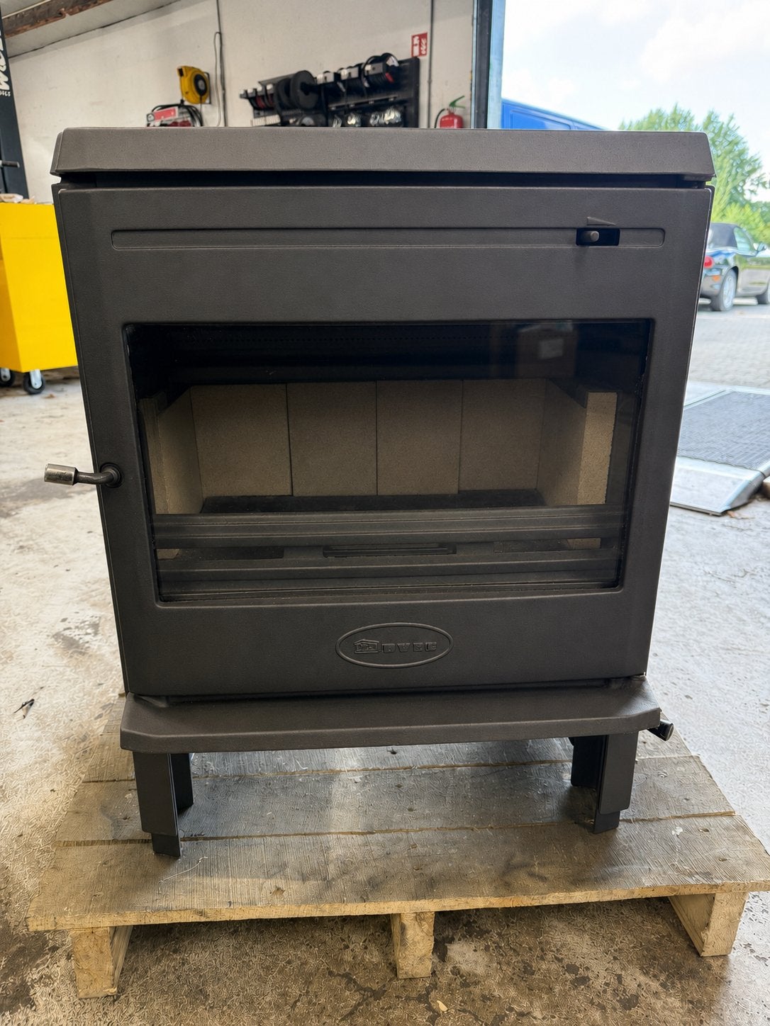 Dovre 350 CB houtkachel 5-7 kW – nette staat, Ophalen, Zo goed als nieuw, Hout, Houtkachel