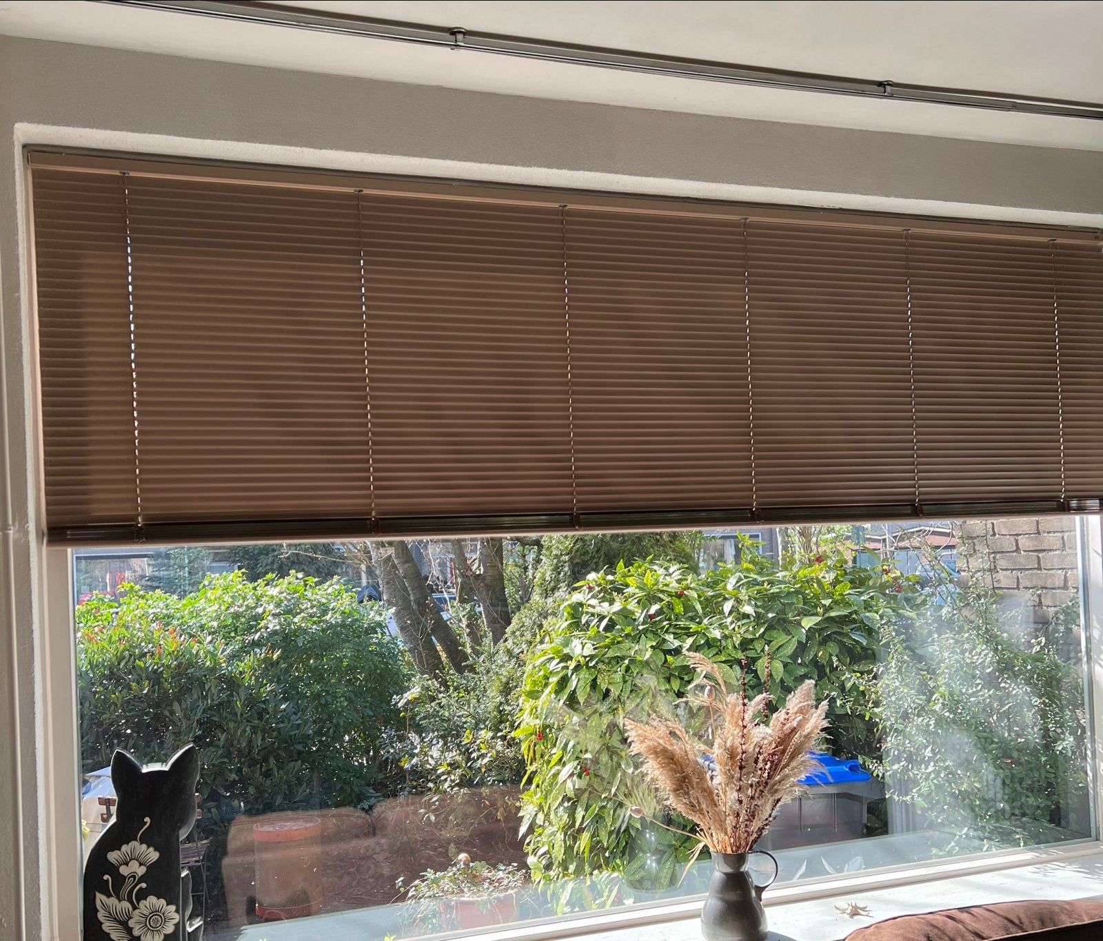 Originele Luxaflex jaloezie. Elektrisch bediend, Ophalen, Jaloezie, Zonwerend, 180 cm