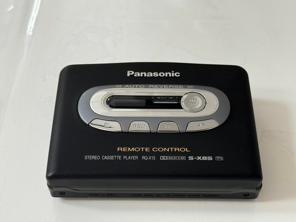 Panasonic RQ-X15 Walkman - Topstaat, nieuw snaartje nodig, Audio, Tv en Foto, Walkman, Panasonic, Ophalen of Verzenden, Panasonic